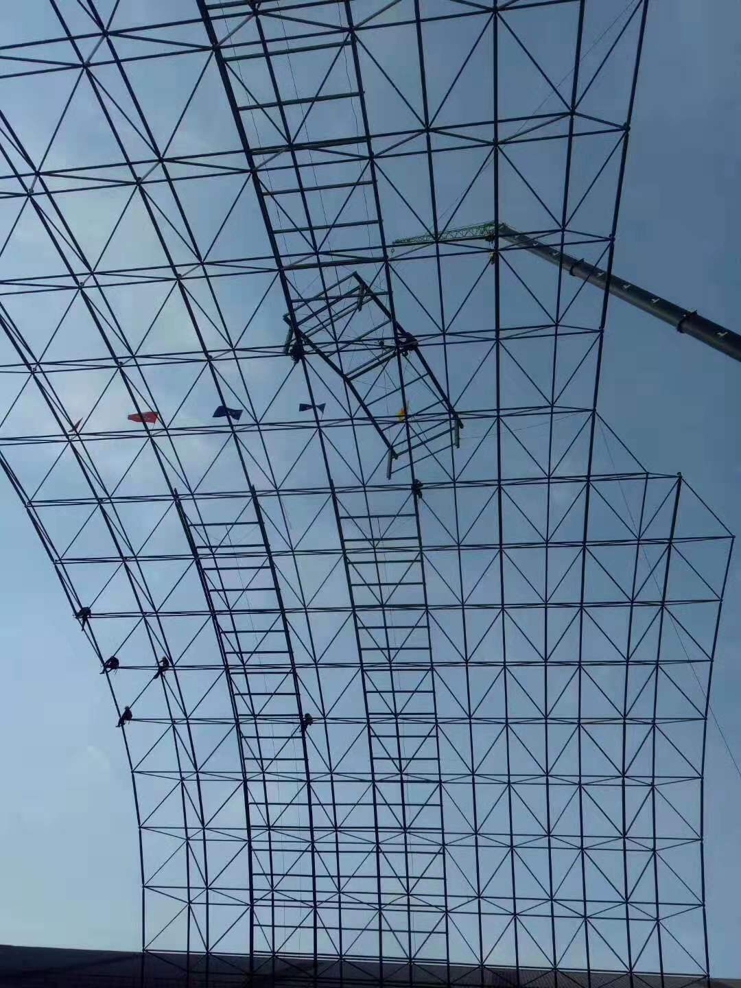 赤峰干煤棚网架安装